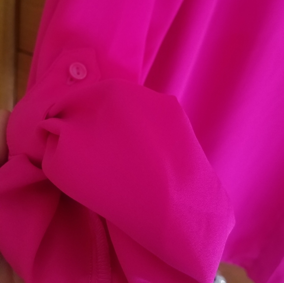 Fuchsia Outback Red Button Down - Picture 2 of 2